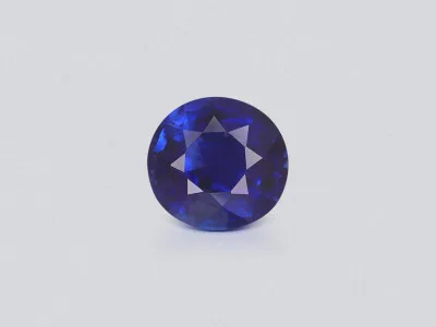 1.16ct Royal Blue Sapphire, Round Mixed Cut